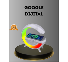 Bluetooth 5.0 Hoparlör – Kablosuz Şarj, RGB Gece Lambası ve FM Radyo