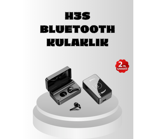 HiFi Ses Kaliteli Kablosuz Kulaklık – BT5.1, LED Ekranlı Şarj Kutusu, 3500 mAh
