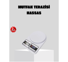 LCD Ekranlı Hassas Dijital Mutfak Terazisi – 5kg Kapasite, 1g Hassasiyet