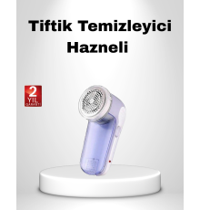 USB Şarjlı Tiftik Temizleyici – Kolay Temizlenen Hazne ve Bıçak, Taşınabilir