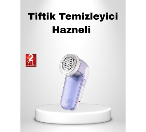 USB Şarjlı Tiftik Temizleyici – Kolay Temizlenen Hazne ve Bıçak, Taşınabilir