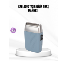 Taşınabilir Şarjlı Tıraş Makinesi – Kuru Kullanım, Özel Sakal Başlıkları