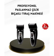 Uzun Pil Ömürlü Şarjlı Tıraş Makinesi – Hızlı Şarj, Ergonomik Tasarım, Çok Yönlü Kullanım