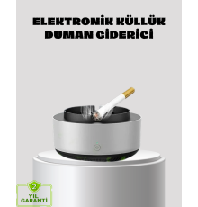 Küllük ve Hava Temizleyici 2’si 1 Arada – Sigara Kokusu Giderici, Araba ve Ofis İçin