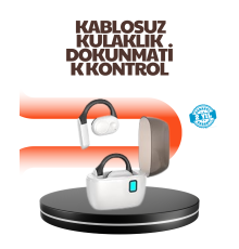 Bluetooth 5.0 Kulak İçi Kulaklık – Güçlü Bas, Uzun Pil Ömrü, Şarj Kutulu Tasarım