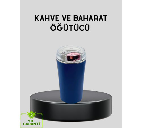 Paslanmaz Çelik Kahve ve Baharat Öğütücü – Otomatik Mekanizma