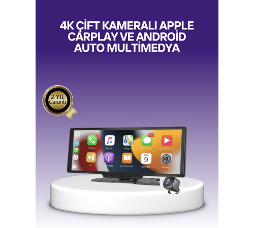 Volkswagen Golf, Polo, Passat, Jetta, Tiguan, BMW 3-5 Serisi CarPlay Android Auto 10.26” Ekran