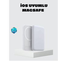 MagSafe 15W Kablosuz Hızlı Şarj, Lightning Girişli Taşınabilir Batarya