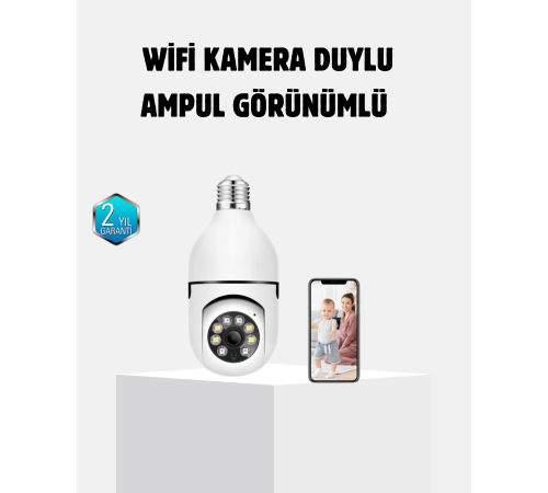 360 Derece Dönebilen Akıllı Duylu Kamera – PTZ, Uzaktan Kontrol, Hareket Algılama