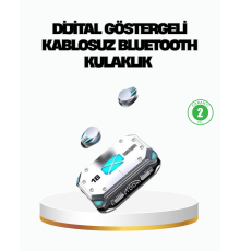 Bluetooth 5.3 Teknolojili Kablosuz Kulaklık – Anında Bağlantı, Kesintisiz Ses, Yüksek Performans