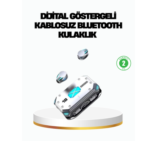 Bluetooth 5.3 Teknolojili Kablosuz Kulaklık – Anında Bağlantı, Kesintisiz Ses, Yüksek Performans