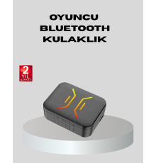 Powerbank’lı Bluetooth 5.3 Kulaklık – Kablolu/Kablosuz Kullanım, Dokunmatik ve Uzun Pil Süresi