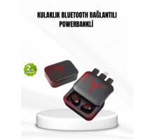 Bluetooth Powerbank Kulaklık – Kablosuz, Uzun Pil Ömrü, Dokunmatik ve Yüksek Ses Kalitesi