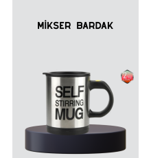 Otomatik Karıştıran Akıllı Kupa – Paslanmaz Çelik, Isı Korumalı