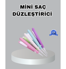 Mini Seramik Saç Düzleştirici – Kompakt Boy, 180°C Hızlı Isınma, Seyahat Tipi