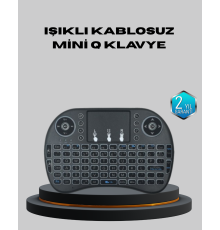Aydınlatmalı Touchpad’li Q Klavye – Türkçe Karakterli, USB Bağlantılı, Numerik Tuş Takımı