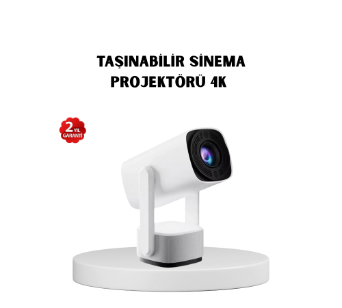 720p HD Projeksiyon Cihazı – Uzun Ömürlü Ampul, Canlı Renkler ve Evde Sinema Keyfi