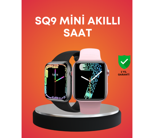 Akıllı Saat AMOLED Dokunmatik Ekran Nabız Uyku ve Adım Takibi