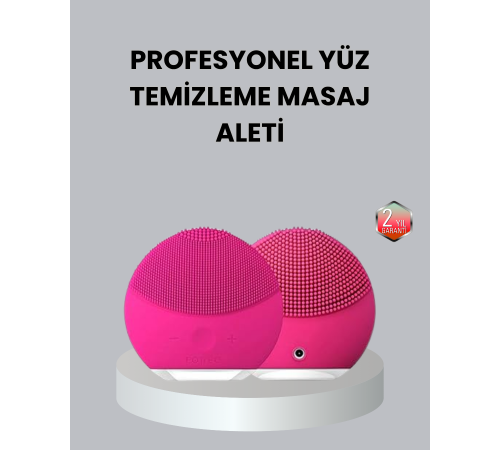 3 Fonksiyonlu Yüz Temizleme ve Masaj Cihazı – Su Geçirmez, Şarjlı, Ölü Deri Temizleyici ve Cilt Yenileyici