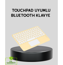 Bluetooth Kablosuz Klavye – İnce Slim Model, Tablet ve Akıllı TV Uyumlu, Sessiz Tuşlu Taşınabilir Klavye