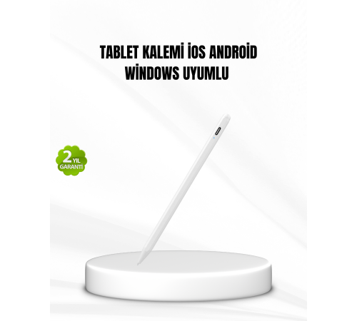 Akıllı Dokunmatik Kalem – Type-C Şarjlı, Manyetik, Apple Pencil Alternatifi Stylus Pen