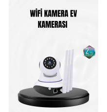 Akıllı IP Güvenlik Kamerası – 1080P HD, Gece Görüşlü, Hareket Algılamalı