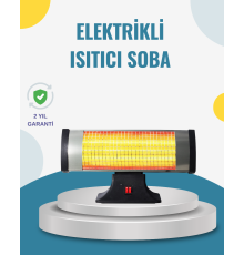 Hızlı Isıtan Kızılötesi Isıtıcı 3 Kademe Ayarlı