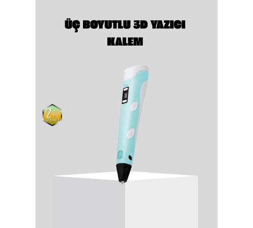 3D Kalem Ergonomik ve 1.75 mm Filament Destekli FDM Yazıcı Kalemi
