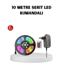 Renkli Smart LED Şerit – Suya Dayanıklı, Esnek, Enerji Tasarruflu