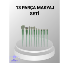 13 Parça Makyaj Fırça Seti – Ergonomik, Dökülme Yapmayan, Taşınabilir