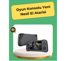 Retro ve Modern Oyun Destekli Taşınabilir Konsol 64GB Kart Dahil