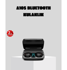 A10s Kablosuz Bluetooth Kulaklık – 1800mAh Powerbank, Otomatik Eşleşme, iOS/Android Uyumlu