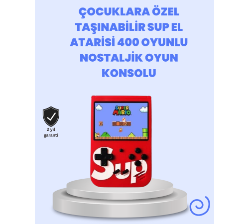 TV Bağlantılı Şarjlı Retro Oyun Konsolu