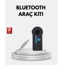 Car Bluetooth AUX Oto MP3 Player Kablosuz Müzik ve Görüşme Cihazı