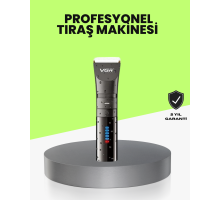 Şarjlı Saç Kesme Makinesi – 4 Taraklı, 2 Kademeli Güç Ayarı, Uzun Pil Ömrü