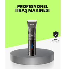 Şarjlı Saç Kesme Makinesi – 4 Taraklı, 2 Kademeli Güç Ayarı, Uzun Pil Ömrü