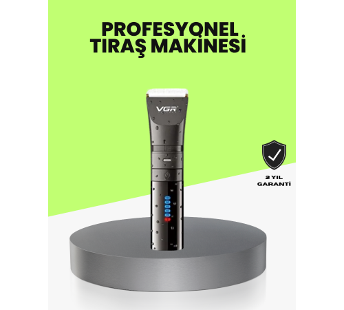 Şarjlı Saç Kesme Makinesi – 4 Taraklı, 2 Kademeli Güç Ayarı, Uzun Pil Ömrü