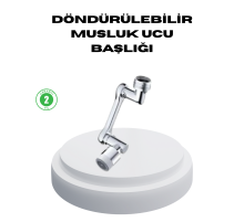 Dönebilir Musluk Başlığı – Lavabo Temizliği ve El-Yüz Yıkamada Maksimum Rahatlık