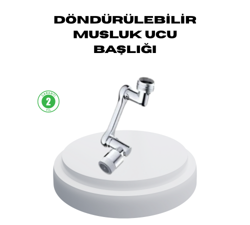 Dönebilir Musluk Başlığı – Lavabo Temizliği ve El-Yüz Yıkamada Maksimum Rahatlık