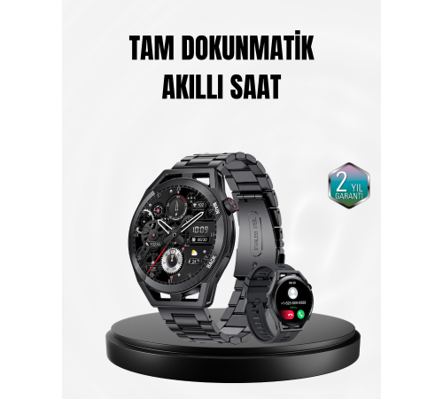 Spor ve Sağlık Takip Özellikli Akıllı Saat – Kalp Atış, Uyku ve Adım Ölçer Fonksiyonlu