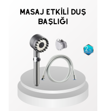 Masaj Etkili Duş Başlığı – Su Tasarruflu, Yüksek Basınçlı ve Cilt Dostu Tasarım