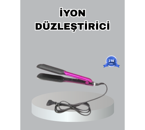 Seramik Plakalı Saç Düzleştirici – Plaka Kilitli ve Elektriklenme Önleyici