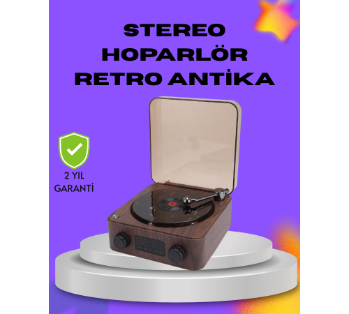 Dekoratif Gece Işıklı Bluetooth Hoparlör – Saatli Tasarım