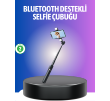 Bluetooth Selfie Çubuğu – Uzaktan Kumandalı