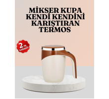 Paslanmaz Çelik Şarjlı Karıştırma Kupa – Otomatik Manyetik Blender Fincan