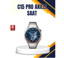 Gümüş Akıllı Saat 46mm Kasa