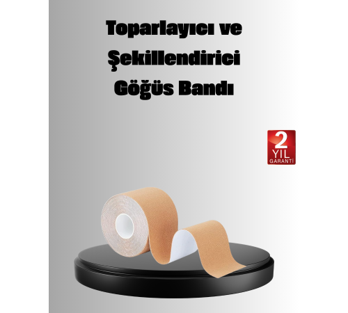 Askısız Görünmez Göğüs Bandı – Dekolteli Kıyafetler İçin Destekleyici Bant