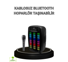 Bluetooth Hoparlör – Kablosuz Bağlantı, 2 Saat Müzik Süresi