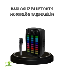 Bluetooth Hoparlör – Kablosuz Bağlantı, 2 Saat Müzik Süresi