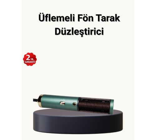 İyon Teknolojili Seramik Saç Düzleştirici – Eşit Isı Dağılımı